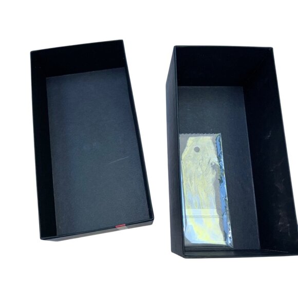 prada black red ITALY cardbaord wallet or sunglasses empty box - Picture 3 of 4